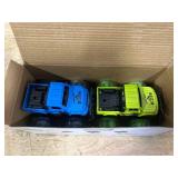 $15 iValea Monster Truck for Boy Age 3 Flip: Toy Cars for Toddlers 1-3,Trucks for Toddlers 2-4 Years,Blue Green Push Car,Light-up Wheels,Outdoor Toys for Kids Ages 3-5,Boys Cars,Jam Birthday Gift