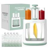 $31 Momcozy Squeeze Station,Baby Food Maker,Pouch Filler for Homemade Baby Puree, BPA-Free, Dishwasher Safe, with Reusable Baby Food Pouches for Babies & Toddlers