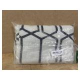 $22 Elrene Home Fashions Kaiden Geometric Room-Darkening Window Curtain, Single Panel, 52" W x 95" L (1 Panel), Black