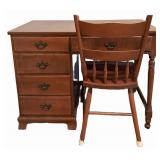LLBR2 - Vintage Writing Desk With Chair