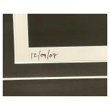 LLFR - Framed Black and White Photographic Art Print Faith of Giants Signed & Numbered
