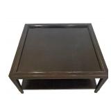 LLFR - Vintage Bernhardt Furniture Patina Square Coffee Table