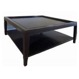 LLFR - Vintage Bernhardt Furniture Patina Square Coffee Table