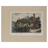 LLFR - Framed Etching Cecil Forbes Anne Hathaway