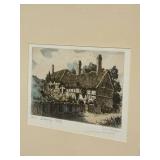 LLFR - Framed Etching Cecil Forbes Anne Hathaway