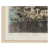 LLFR - Framed Etching Cecil Forbes Anne Hathaway