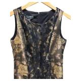 LLFR - Cocktail Dress - Donna Ricco Black Lace Floral