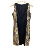 LLFR - Cocktail Dress - Donna Ricco Black Lace Floral