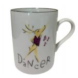 LLFR - Pottery Barn Reindeer Mugs (Lot of 4)