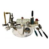 LLFR - Kitchen Utensil Mixed Lot Marble Cutting Stone