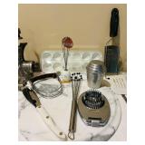 LLFR - Kitchen Utensil Mixed Lot Marble Cutting Stone