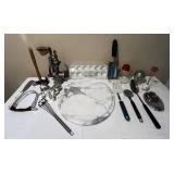 LLFR - Kitchen Utensil Mixed Lot Marble Cutting Stone