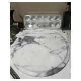 LLFR - Kitchen Utensil Mixed Lot Marble Cutting Stone