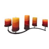 LLFR - Decorative Pillar Candle Set