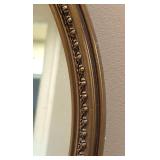 LLS - Vintage Petite Round Beaded Wall Mirror