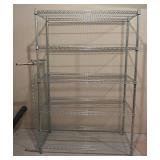 LLS - Metal Shelving Unit With Extra Shelf
