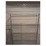LLS - Metal Shelving Unit With Extra Shelf