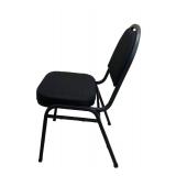 LLFR - Black Metal Banquet Chair