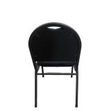 LLFR - Black Metal Banquet Chair