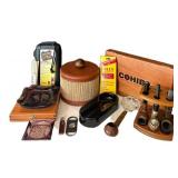 LRFE - Cigar Accessories Estate Mixed Lot Cohiba Humidor & Pipe Collection