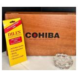LRFE - Cigar Accessories Estate Mixed Lot Cohiba Humidor & Pipe Collection