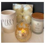 LRFE - Candle Lot - Mixed Assorted Decorative Candles (Lot of 12)