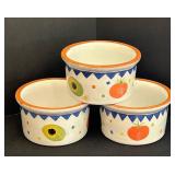 LRFE - Ceramic Kitchen Decor Mixed Lot - Hand-Painted Sign, Bowls, Tray & Mortar