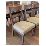DR - Custom Built Walnut Dining Table & 8 Chairs