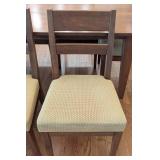 DR - Custom Built Walnut Dining Table & 8 Chairs