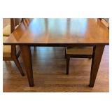 DR - Custom Built Walnut Dining Table & 8 Chairs