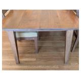 DR - Custom Built Walnut Dining Table & 8 Chairs