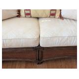 SR - Rattan Loveseat - Vintage Henry Link West Indies
