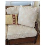 SR - Rattan Loveseat - Vintage Henry Link West Indies