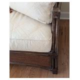 SR - Rattan Loveseat - Vintage Henry Link West Indies