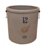 LR - Vintage Red Wing 12 Gallon Crock