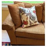LR - Vintage Sofa - Stickley Rust Colored Sofa