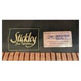 LR - Vintage Sofa - Stickley Rust Colored Sofa