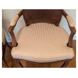 SR - Vintage Cane Back Armchairs Pair