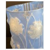 MB - Vintage Phoenix Glass Vase Sculptured Artware