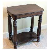 MB - Mahogany Side Table Accent Table