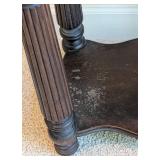 MB - Mahogany Side Table Accent Table