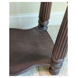 MB - Mahogany Side Table Accent Table