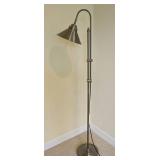 MB - Floor Lamp - Silver Adjustable