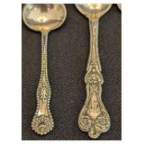 DR - Vintage Sterling Silver Salt Spoons (Lot of 5)