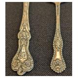 DR - Vintage Sterling Silver Salt Spoons (Lot of 5)