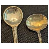 DR - Vintage Sterling Silver Salt Spoons (Lot of 5)