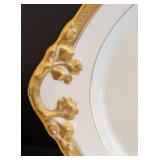 K - Vintage Limoges Gold Rim Serving Dishes Wm. Guerin & Co.