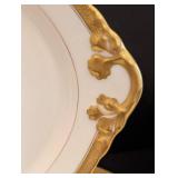 K - Vintage Limoges Gold Rim Serving Dishes Wm. Guerin & Co.