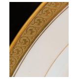 K - Vintage Limoges Gold Rim Serving Dishes Wm. Guerin & Co.