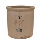 LR - Red Wing Stoneware Crock 4 Gallon